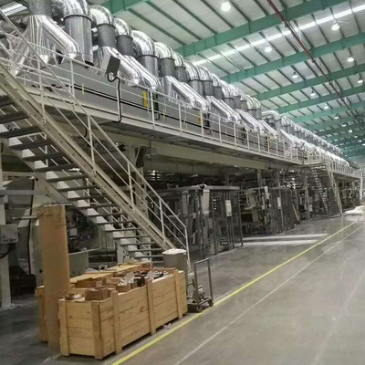 造纸涂布机安装现场
